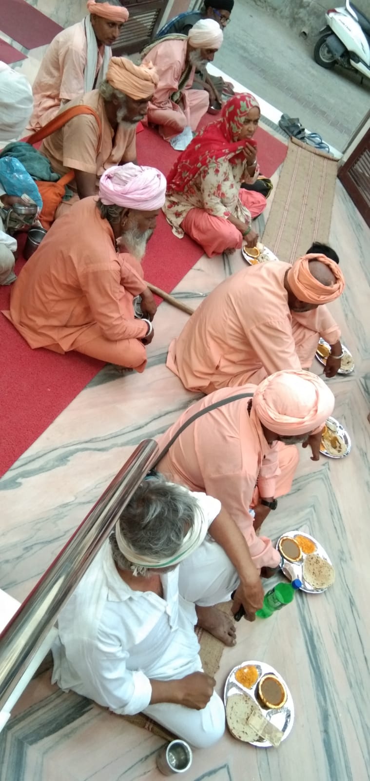 101th Sankirtan and Sunderkand Paath was celebrated and organised with Bhandara ( Every Tuesday ) at Prachin Durga Mata Mandir, Bathinda (14.03.2023 )