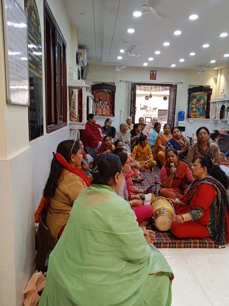 103rd Sankirtan been celebrated on occasion of Navratri at Prachin Durga Mata Mandir (22.03.2023)