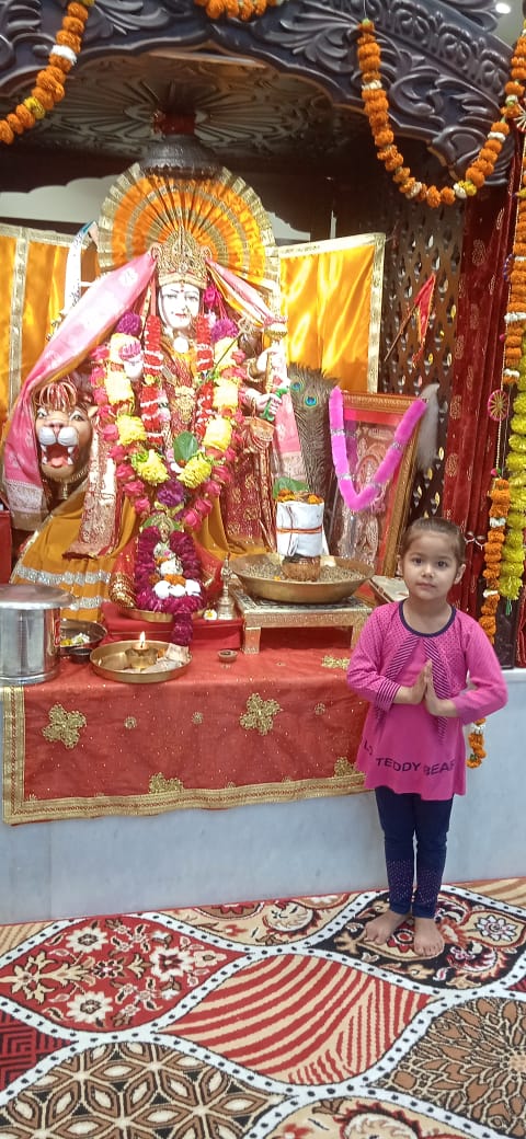 106th Sankirtan been celebrated on occasion of 4th Navratri day at Prachin Durga Mata Mandir, Bathinda.(25.03.2023)