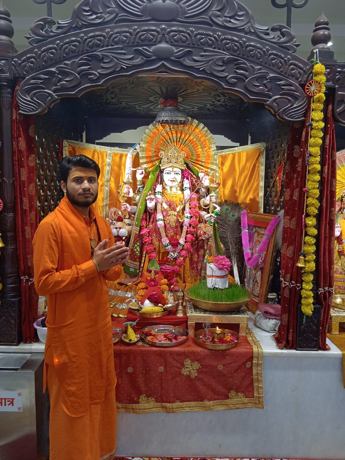 108th Sankirtan been celebrated on occasion of 6th Navratri day at Prachin Durga Mata Mandir, Bathinda.(27.03.2023)