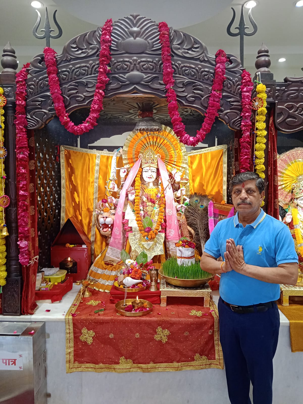 109th Tuesday Sankirtan and sundar kand paath and 110th sankirtan on occasion of 7th Navratri day been celebrated at Prachin Durga Mata Mandir, Bathinda(28.03.2023)