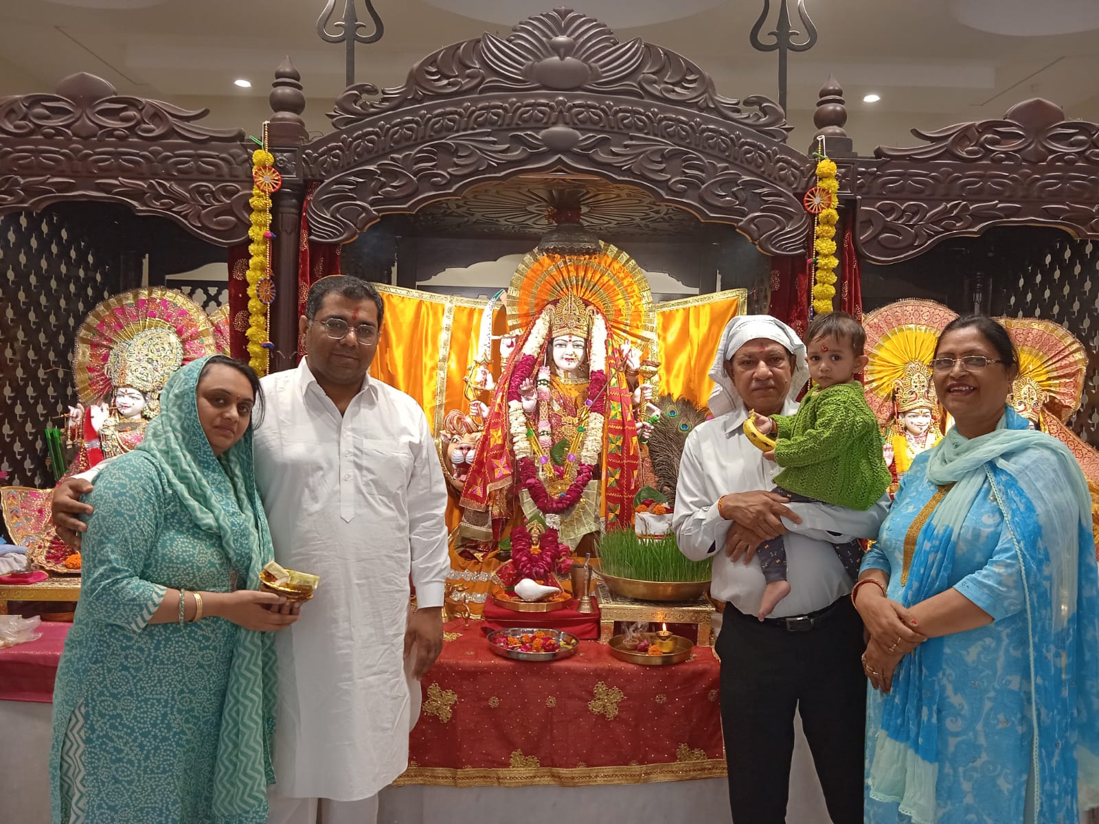 112th Sankirtan been celebrated on occasion of 9th Navratri day ( Ramnavmi )  at Prachin Durga Mata Mandir, Bathinda(30.03.2023)