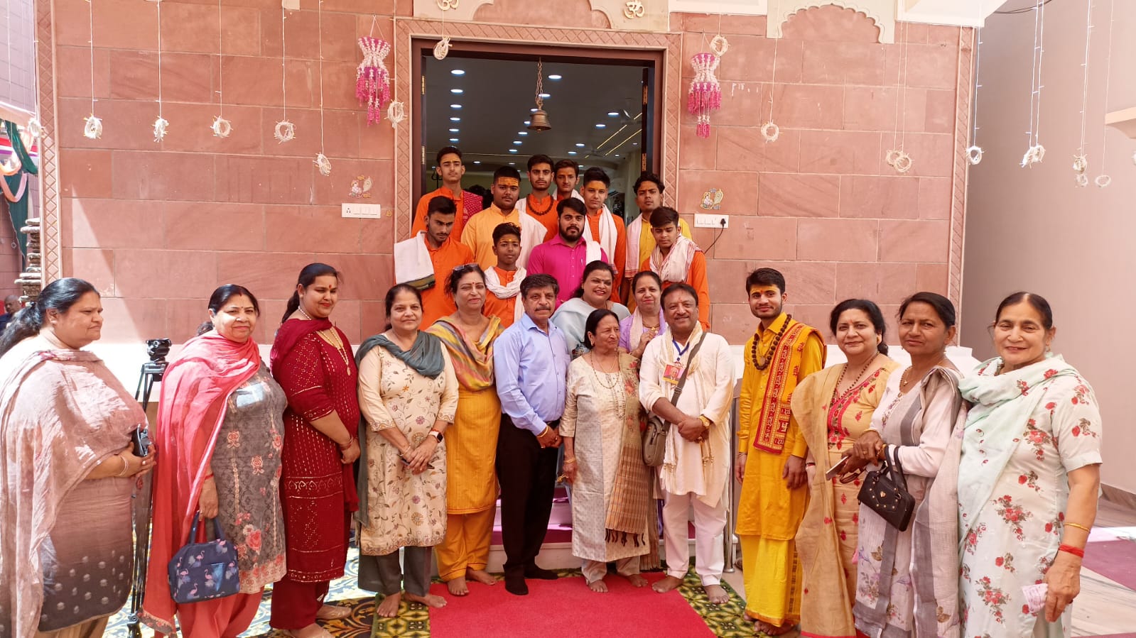 Celebrated with joy and happiness 1st Annual Mahotsav of Prachin Durga Mata Mandir, Bathinda with Rudrabhishek, Navchandi Paat, havan and Bhandara.(10.04.2023)