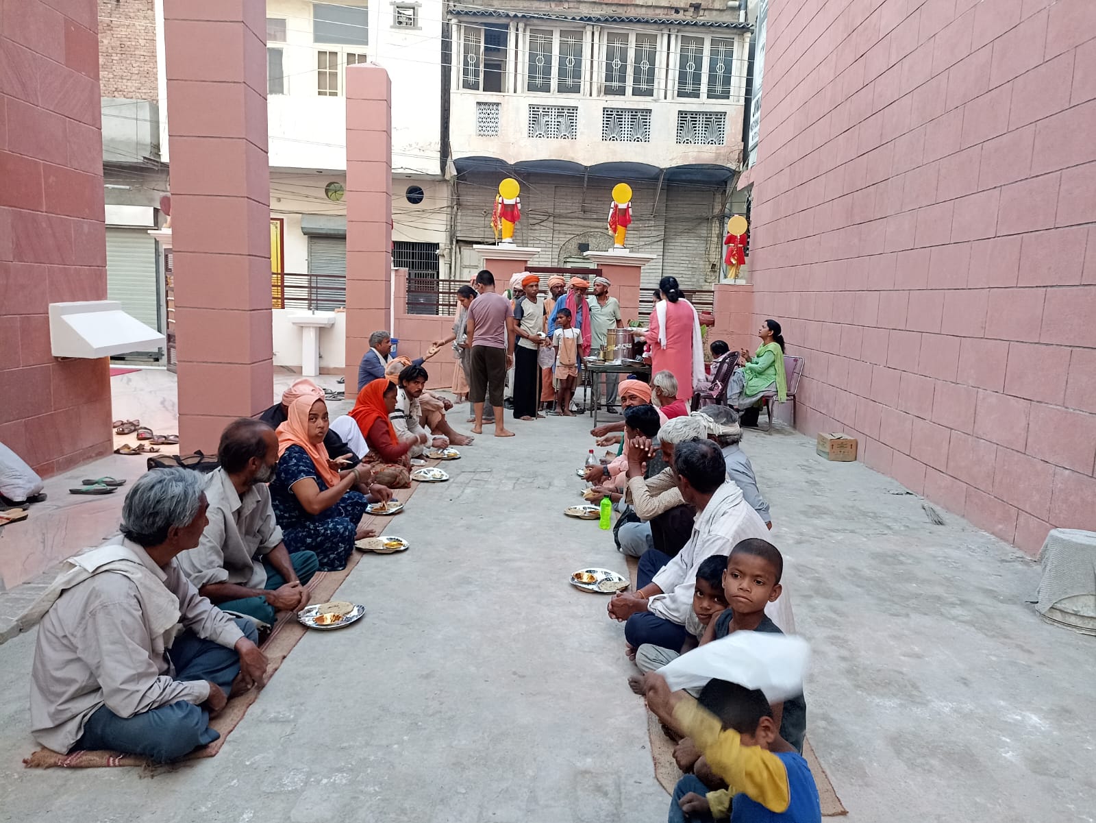 Sankirtan and Sunderkand Paath was celebrated and organised with Bhandara (25.04.2023)