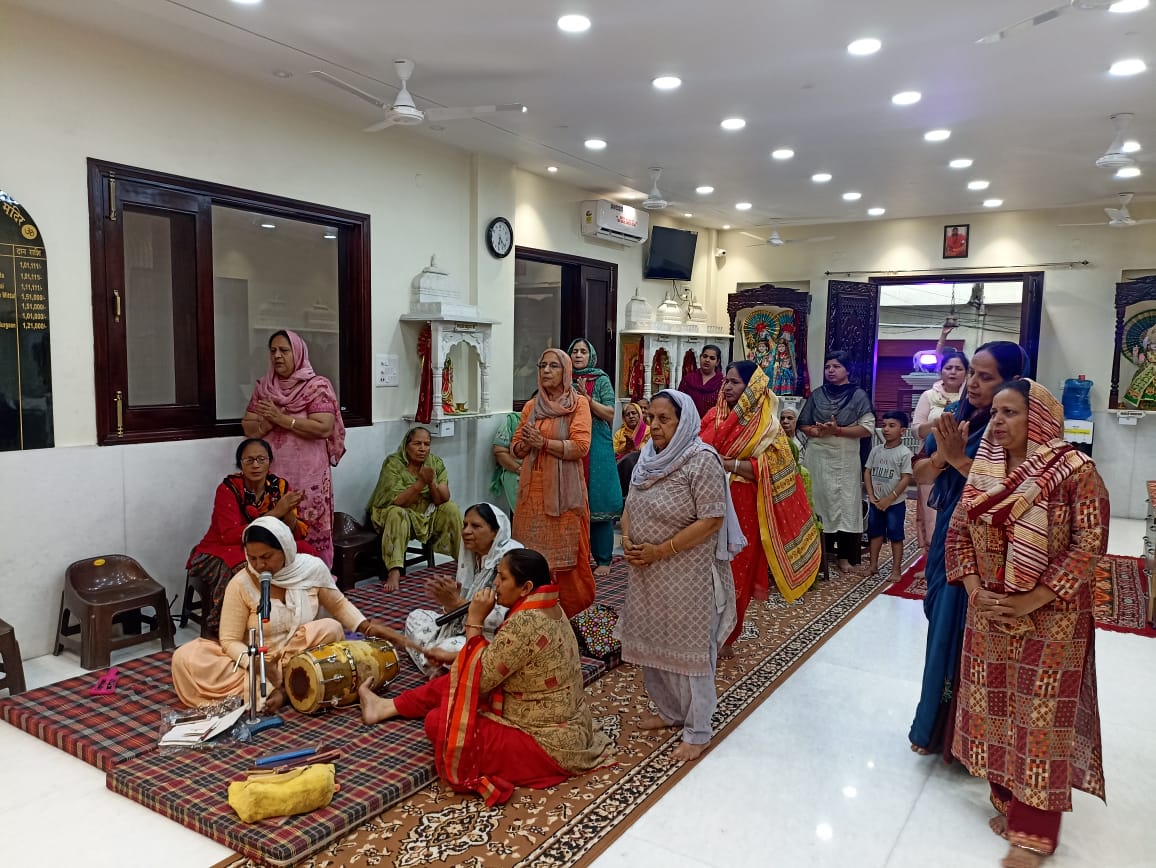 Sankirtan and Sunderkand Paath was celebrated and organised with Bhandara ( Every Tuesday )(02.05.2023)